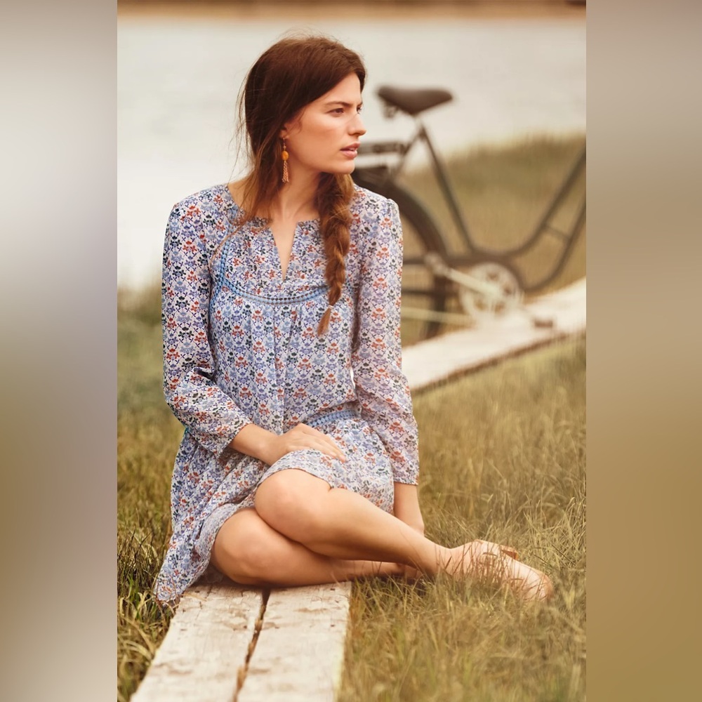 Holding Horses for Anthropologie Betony Swing Dress 4